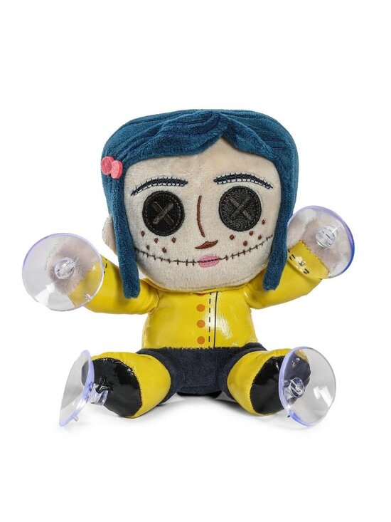 Kidrobot Other - Coraline Button Eyed Car House Window 7" Plush Clinger Doll w/ Suction Cups